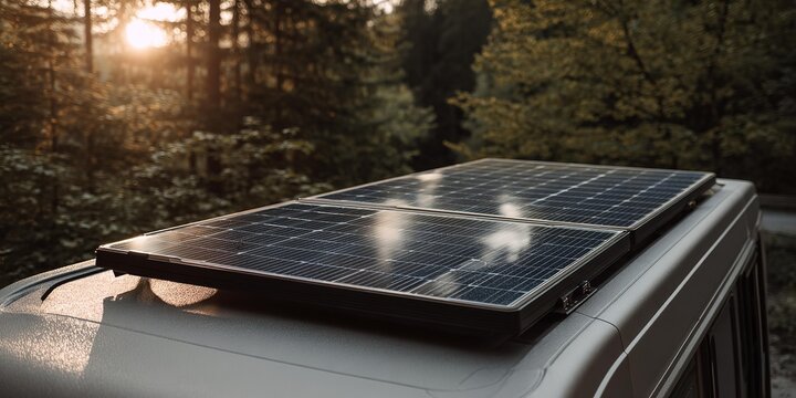 Solar panel for RVs